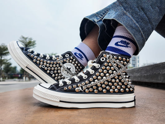 Custom Punk Rock Sneakers